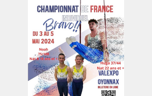 championnat de France Individuels