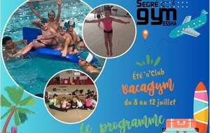 VACAGYM l’ÉTÉ O Club!!