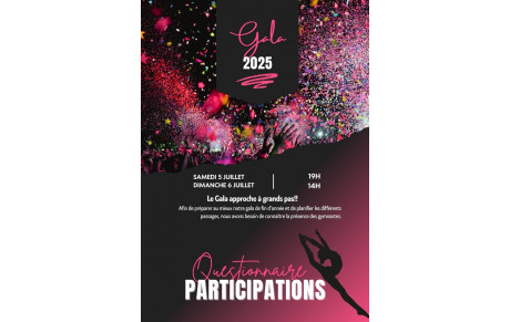 Participation Gala 2025